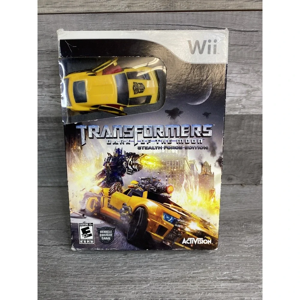 Transformers Dark of the Moon Stealth‎ Force Edition w/ Car Nintendo Wii